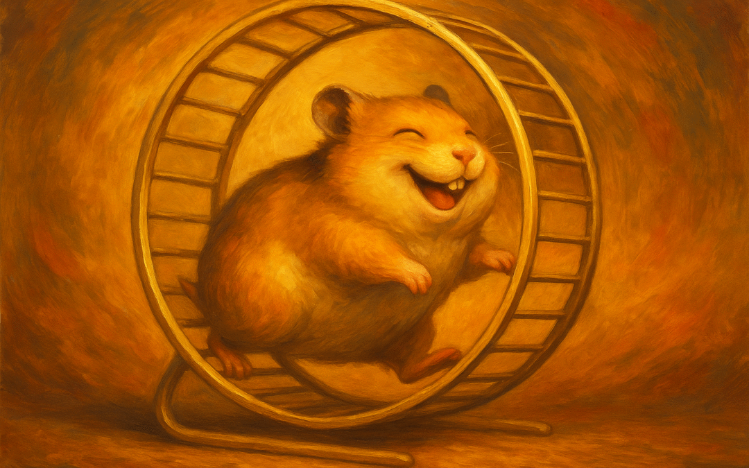 ✅ Vita nella ruota: 3 segnali che sei felice… ma nella ruota