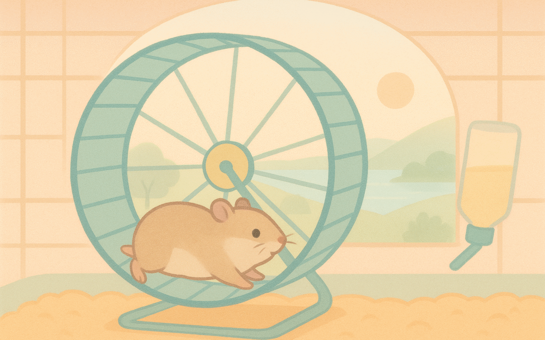 ✅ Ruota del criceto: la mattina in cui ti accorgi di correre